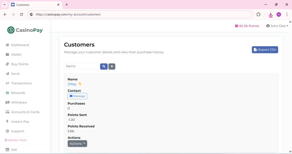 Image for Vendors customers